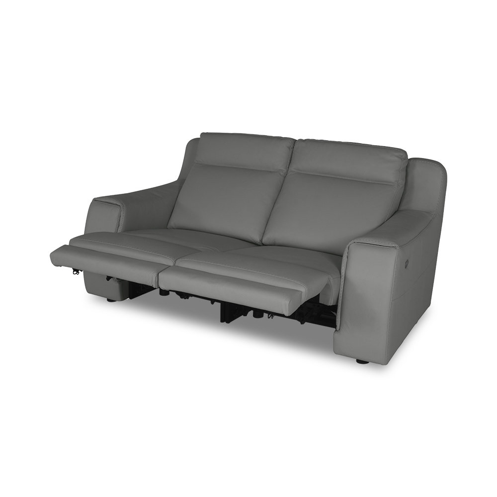 Latitude Run® Menan Italian 65" Top Grain Leather Power Reclining